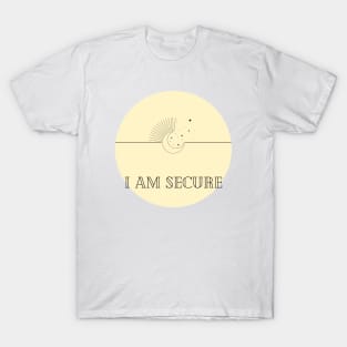 Affirmation Collection - I Am Secure (Yellow) T-Shirt